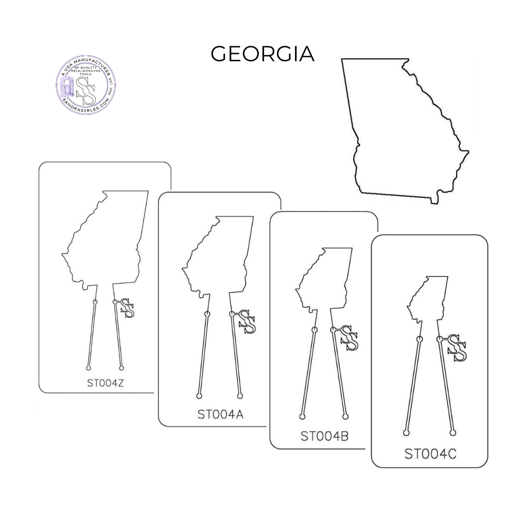 PANCAKE DIE ST004 STATE GEORGIA